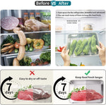 Stainless Steel Fridge Storage Container (Pack of 2) - 2000ml