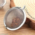 Stainless Steel Mesh Tea Ball with Chain Tea Infuser Strainers Interval Diffuser Infuser Filters for Loose Leaf Tea, Herbal, Spices, Seasonings, Drain, Rinse, Coffee, Rice