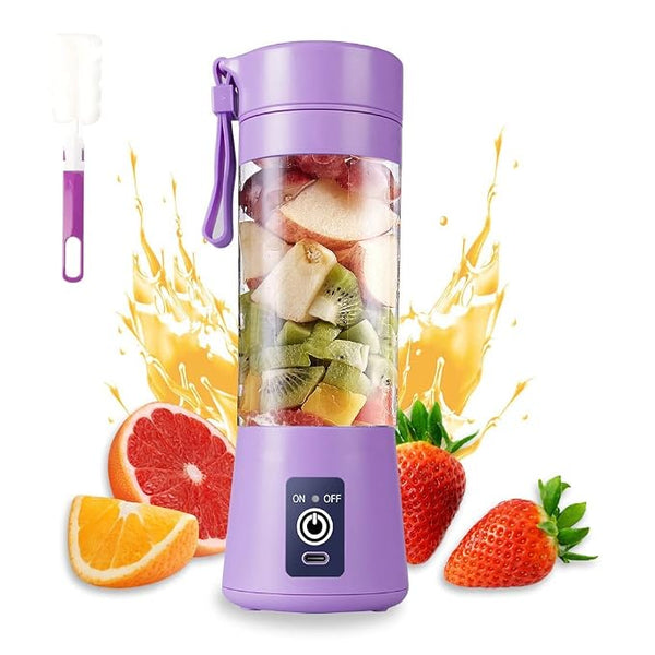 Portable USB Rechargeable Blender Rechargeable Portable Electric USB Juicer Blender Bottle - 400ml