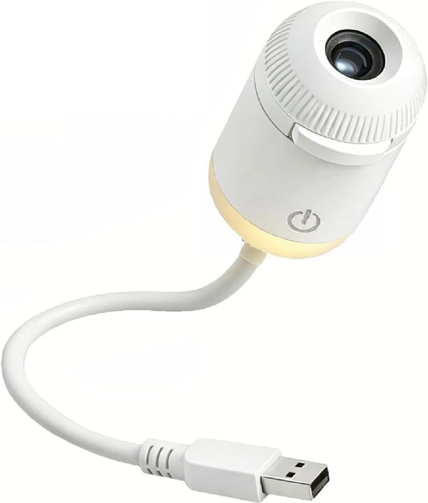 2-in-1 Galaxy Projector Night Light & Starry Sky Lamp (3 Slide)