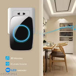 Wireless Doorbell, Waterproof Door Bell Kit, Over 1000 feet Range and 60 Chime, 5 Levels Volume and LED Flash, for Home Office Classroom