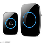 Wireless Doorbell, Waterproof Door Bell Kit, Over 1000 feet Range and 60 Chime, 5 Levels Volume and LED Flash, for Home Office Classroom