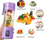 Portable USB Rechargeable Blender Rechargeable Portable Electric USB Juicer Blender Bottle - 400ml