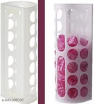 Wall Mounted Plastic Bag Dispenser & Trash Bag Storage Organizer