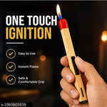 Matchstick Shaped Rechargeable Long Handle Gas Lighter for Kitchen